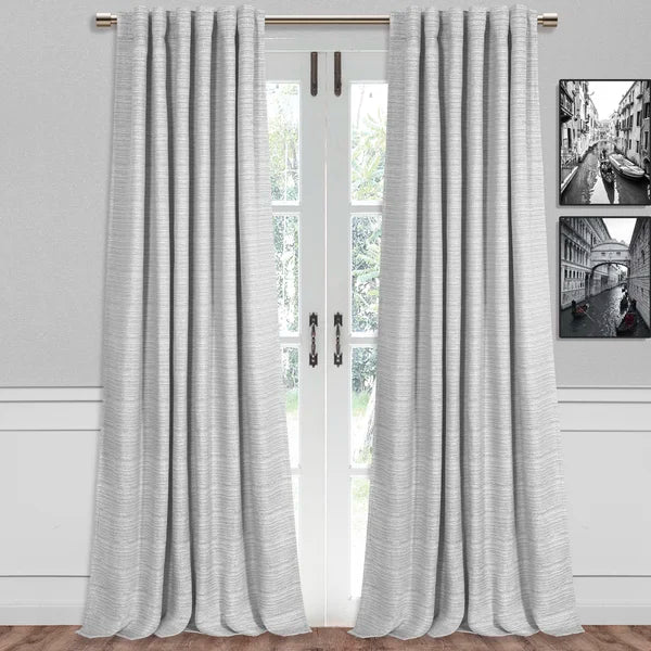 Ombre Max Blackout Thermal Rod Pocket Curtain Panels 52
