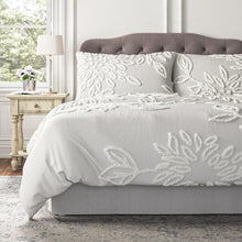 Load image into Gallery viewer, King/ Cal. King Duvet Cover + 2 Shams Opera 3 Piece Tufted Cotton Duvet Cover Set MRM358
