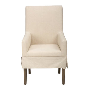 Ophrise Upholstered Arm Chair in Beige #AD182