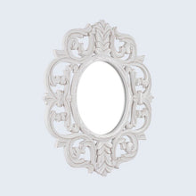 Load image into Gallery viewer, Opus Traditional Distressed Accent Mirror White #1534HW
