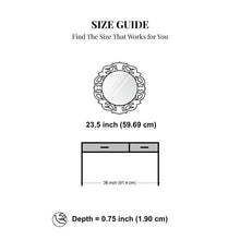 Load image into Gallery viewer, Opus Traditional Distressed Accent Mirror White #1534HW
