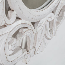 Load image into Gallery viewer, Opus Traditional Distressed Accent Mirror White #1534HW
