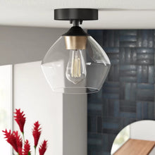 Load image into Gallery viewer, Orhan 1 - Light 8&#39;&#39; Simple Dome Semi Flush Mount
