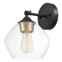 Load image into Gallery viewer, Orhan Glass Armed Sconce
