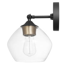 Load image into Gallery viewer, Orhan Glass Armed Sconce
