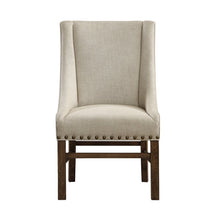 Load image into Gallery viewer, 18.7&quot; Orizaba Tufted Wingback Parsons Chair in Oatmeal
