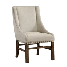 Load image into Gallery viewer, 18.7&quot; Orizaba Tufted Wingback Parsons Chair in Oatmeal
