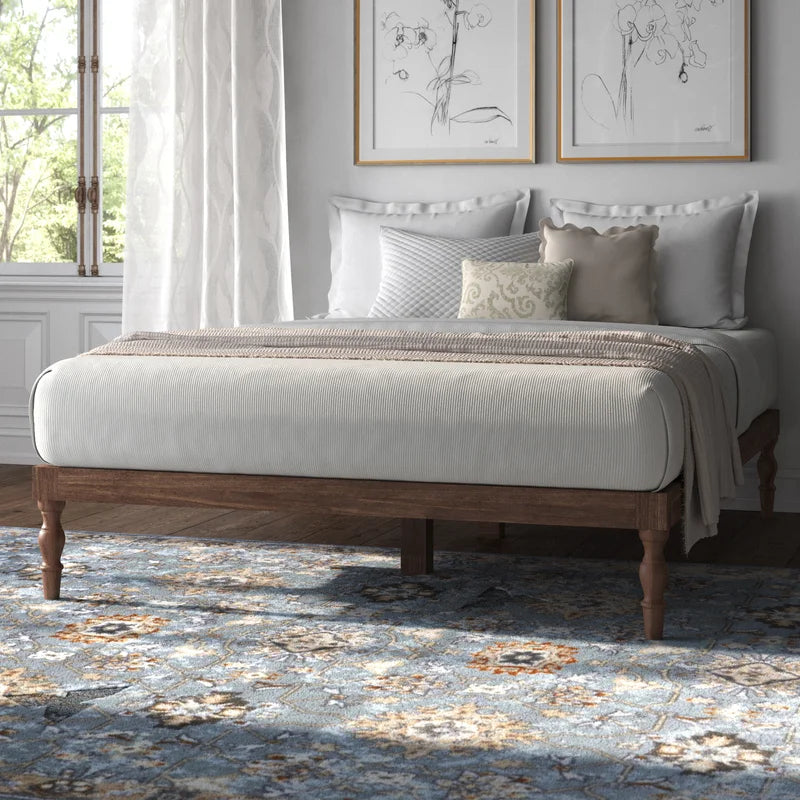 Orleans Queen Solid Wood Platform Bed