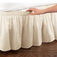 Load image into Gallery viewer, Ormsby Elastic Bed Wrap Ruffle Bed Skirt GL119
