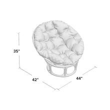 Load image into Gallery viewer, Orndorff 44&#39;&#39; Wide Tufted Papasan Chair
