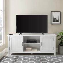 Load image into Gallery viewer, Solid White Oropeza TV Stand for TVs up to 65"
