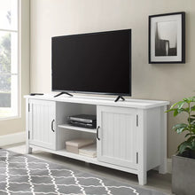 Load image into Gallery viewer, Solid White Oropeza TV Stand for TVs up to 65"
