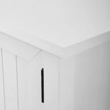Load image into Gallery viewer, Solid White Oropeza TV Stand for TVs up to 65"
