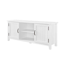 Load image into Gallery viewer, Solid White Oropeza TV Stand for TVs up to 65"
