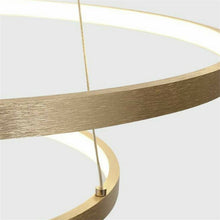 Load image into Gallery viewer, Osher 4 - Light Dimmable LED Geometric Chandelier
