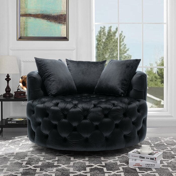 Osiris swivel sales barrel chair