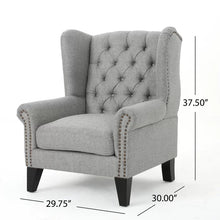 Load image into Gallery viewer, Osvaldo 29.75&#39;&#39; Wide Tufted Wingback Chair
