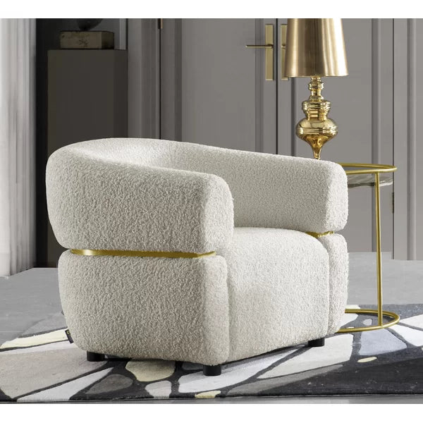 Otley 33'' Wide Barrel Chair