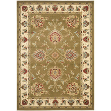 Load image into Gallery viewer, Ottis Oriental Green; Ivory Area Rug 2783AH
