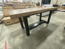 Load image into Gallery viewer, Challie 36&#39;&#39; Rubberwood Solid Wood Trestle Dining Table 6797RR-OB

