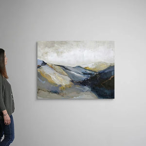 36" H x 48" W x 1.25" D Out Line 3 - Painting on Canvas