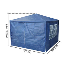 Load image into Gallery viewer, Outdoor 10 Ft. W x 10 Ft. D Metal Party Tent

