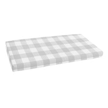 Load image into Gallery viewer, Buffalo Plaid Indoor/Outdoor Bench Cushion 8027
