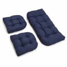 Load image into Gallery viewer, 3 Piece Indoor/Outdoor Bench and Dining Chair Cushion Set MRM1721
