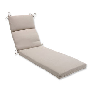 Solid Indoor/Outdoor Chaise Lounge Cushion 7620