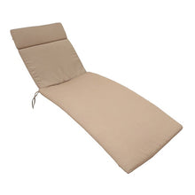 Load image into Gallery viewer, Indoor/ Outside Chaise Lounge Cushion Fabric Color: Caramel, #6188
