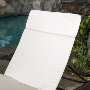 Tallulah Down Indoor/Outdoor Chaise Lounge Cushion (Set of 2) 7390