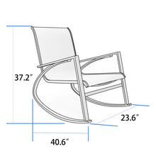 Load image into Gallery viewer, Outdoor Deasia Rocking Metal Chair 3259AH
