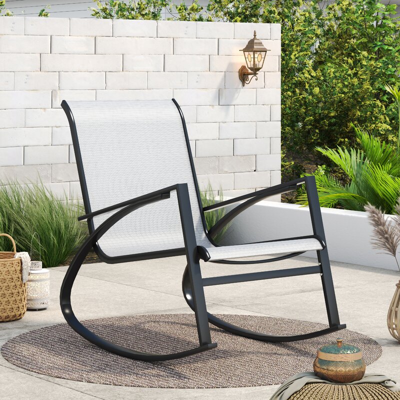 Outdoor Deasia Rocking Metal Chair 3259AH