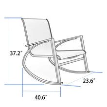 Load image into Gallery viewer, Outdoor Deasia Rocking Metal Chair
