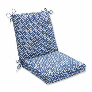 Pillow Perfect Outdoor/ Indoor In The Frame Sapphire Rectangular Chair Cushion (Set of 6) - 319CE