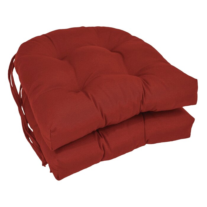 Indoor/Outdoor Dining Chair Cushion (Set of 2) #ND1011