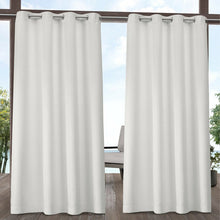 Load image into Gallery viewer, Denton Solid Room Darkening Indoor/Outdoor Grommet Curtain Panels (Set of 2) GL725
