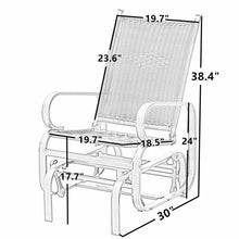 Load image into Gallery viewer, Outdoor Krish Gliding Wicker/Rattan Chair

