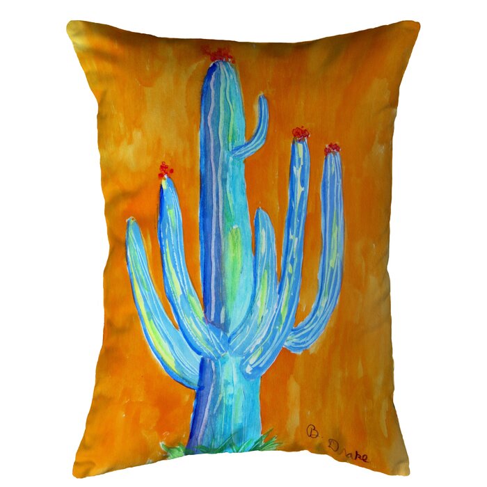 Pires Tall Cactus Indoor/Outdoor Lumbar Pillow (1232ND)