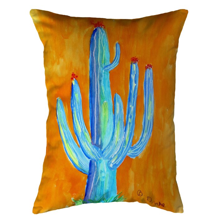 Pires Tall Cactus Indoor/Outdoor Lumbar Pillow - 176DC