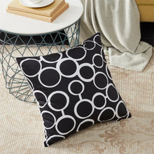 Load image into Gallery viewer, 20&quot; x 20&quot; Black Outdoor Square Pillow Cover (Set of 6)
