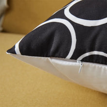 Load image into Gallery viewer, 20&quot; x 20&quot; Black Outdoor Square Pillow Cover (Set of 6)
