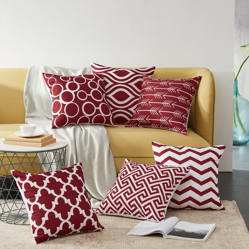 Outdoor Square Pillow Cover (Set of 6) GL397