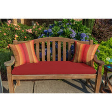 Load image into Gallery viewer, 18&quot; x 18&quot; Astoria Sunset Outdoor Square Sunbrella Pillow Cover &amp; Insert
