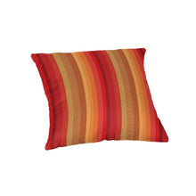 Load image into Gallery viewer, 18&quot; x 18&quot; Astoria Sunset Outdoor Square Sunbrella Pillow Cover &amp; Insert

