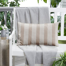 Load image into Gallery viewer, Outdoor Striped Lumbar Pillow GL1854
