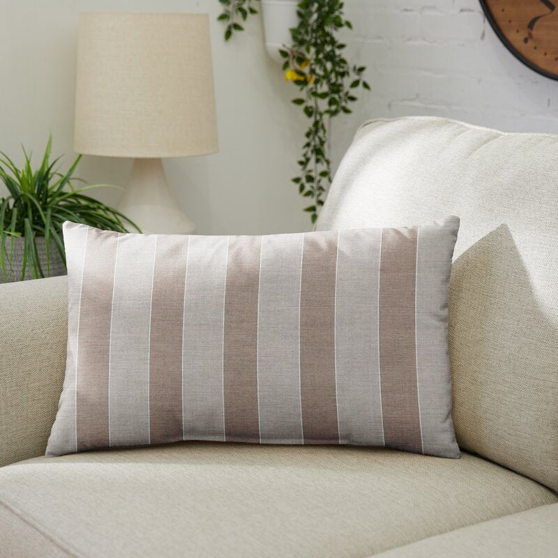 Outdoor Striped Lumbar Pillow GL1854