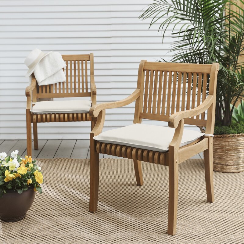 Indoor/Outdoor Sunbrella Chair Pad (Set of 2) GL862