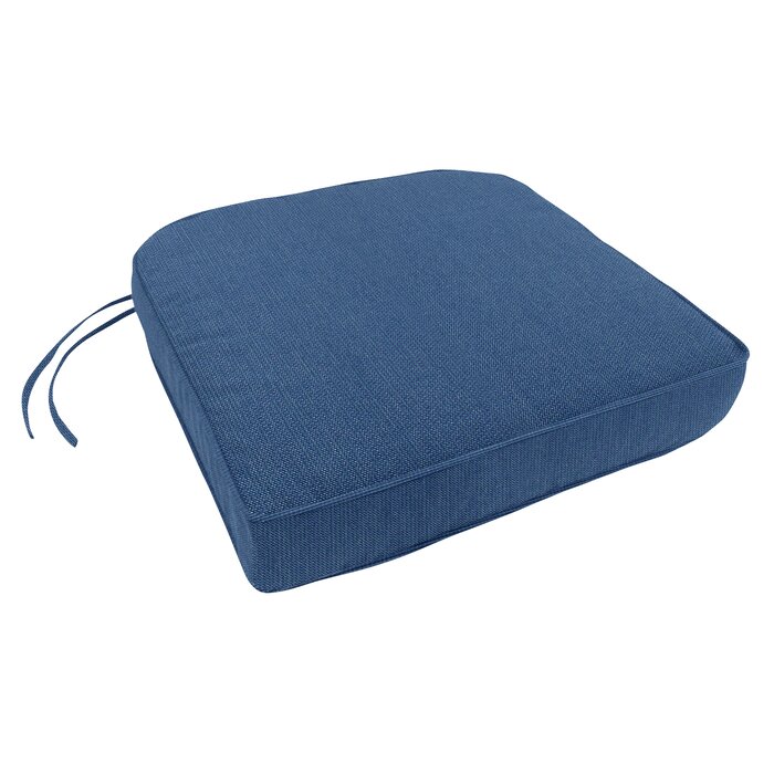 (8) Rigatta Blue Sunbrella Seat Cushions #9537