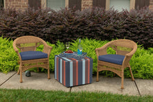 Load image into Gallery viewer, Navy Outdoor Sunbrella Seat Cushions (set of 2) (ND521)

